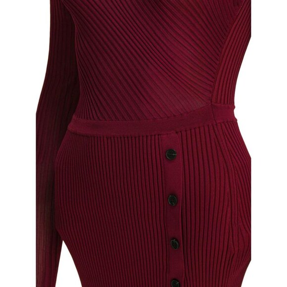 Self-Portrait Cut-Out Midi Dress tag size M Women - Picture 4 of 4